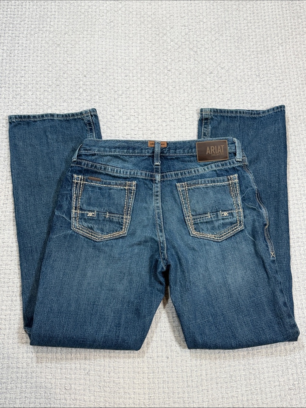 Mens Ariat M4 Boundry Boot Cut Denim Jeans Gulch 34/36